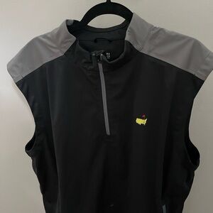 Masters Black and Gray Pullover Half Zip